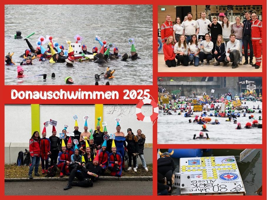 Schwimmende kinder