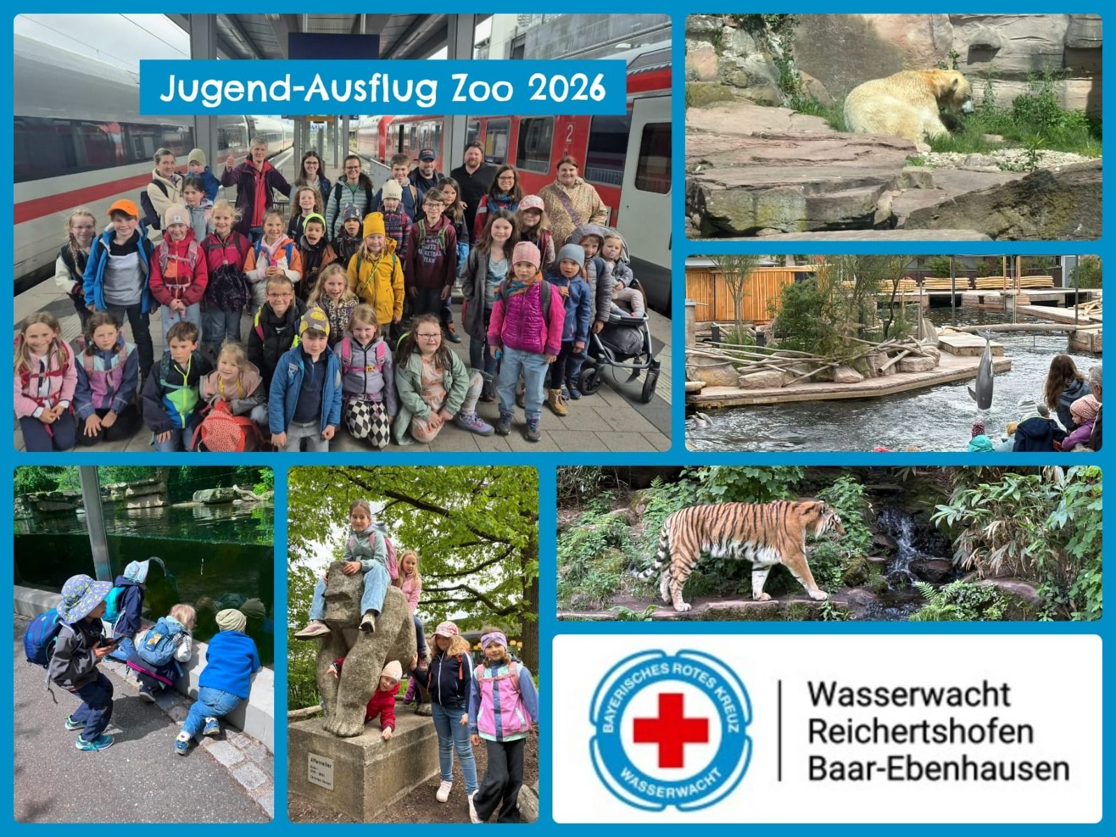 Bildercollage von unserer Schnitzeljagd in Steinerskirchen