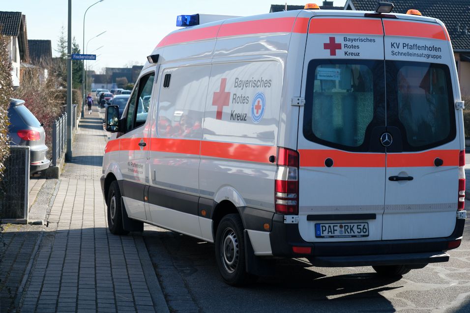 B-KTW während dem Faschingsumzug 2025