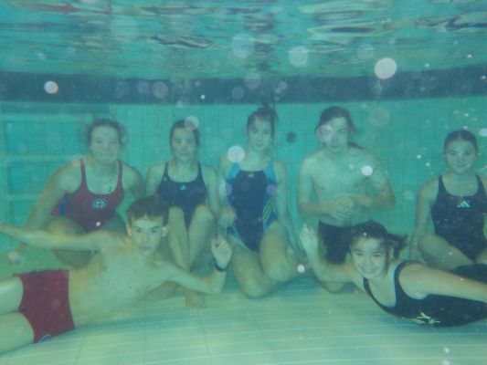 Unser Trainingsteam für den Schwimmkurs